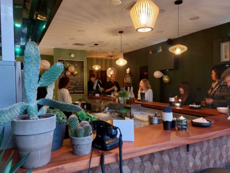 Restaurant sfeer overdag